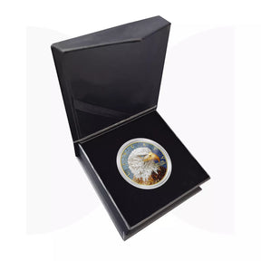 American Eagle 2024 - 1oz Silbermünze Mosaikdesign 24k Gold Limitiert 199 Stk